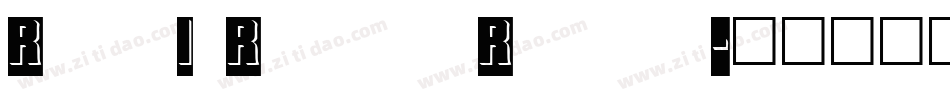 ReliefInReverse Regular字体转换